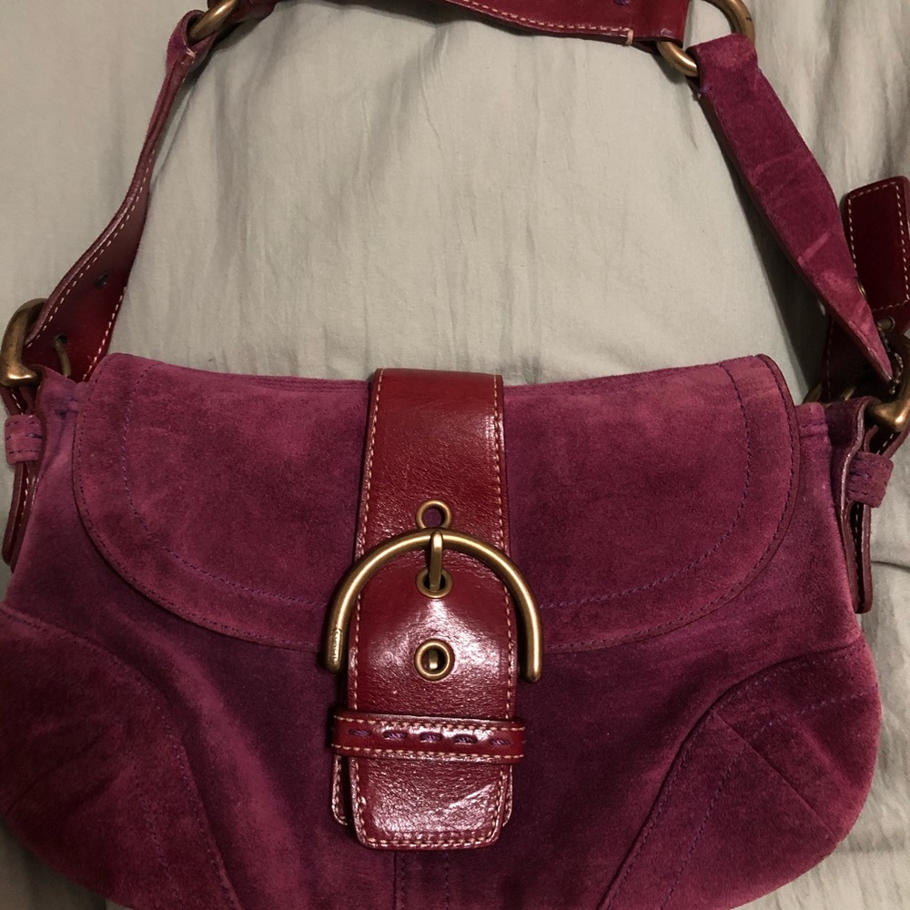 COPY - COPY - Maroon coach bag